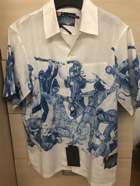 hawaiian shirt prada|prada the important ones shirt.